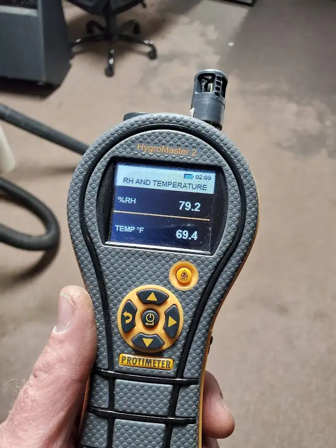 Moisture meter humidity assessment for Fire & Smoke Damage Restoration in Newfane